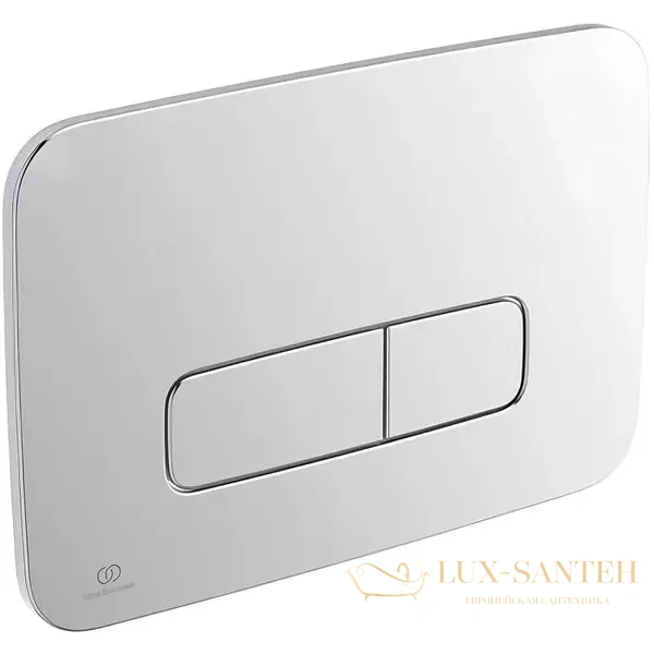 комплект  ideal standard tesi rimless tt00003/123jg, унитаз с инсталляцией, с сиденьем и клавишей смыва, хром матовый