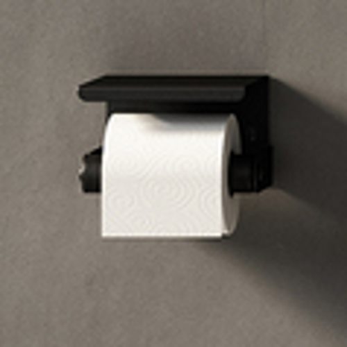 agape mach 2, amc20939e, держатель для туалетной бумаги подвесной 14.2x8.5 см, цвет черный