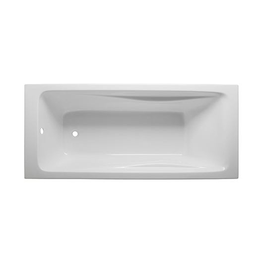 акриловая ванна jacob delafon odeon e6062ru-00 170х75 см, белый