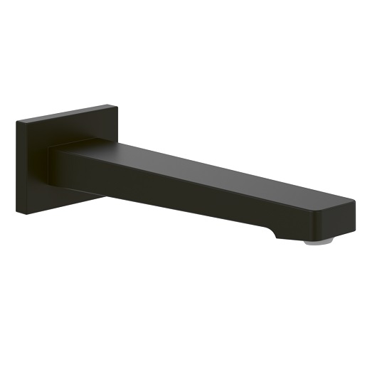 излив villeroy & boch architectura square tvt125002000k5 для ванны, черный матовый