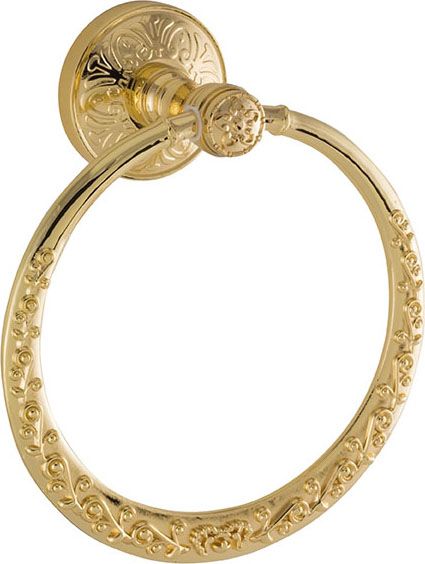 полотенцедержатель кольцо sanibano nilo h6600/04gold, золото