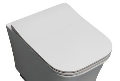 быстросъемное тонкое сиденье white ceramic idea wc100splsl с микролифтом, сливовый матовый