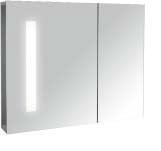 зеркальный шкаф jacob delafon formilia eb1060dru-nf с подсветкой 50 см, правый 