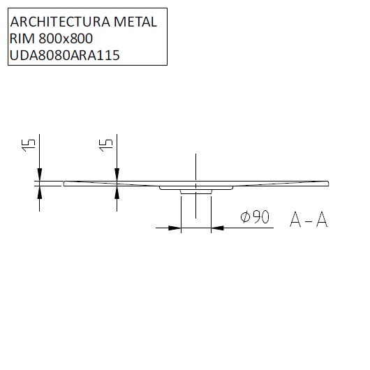 душевой поддон villeroy & boch architectura uda8080ara115v-01 800х800 мм, белый
