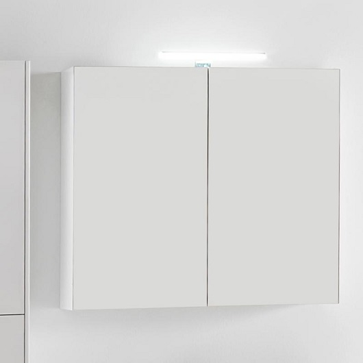 зеркальный шкаф laufen base 4.0280.2.110.260.1 800х700 мм, белый 