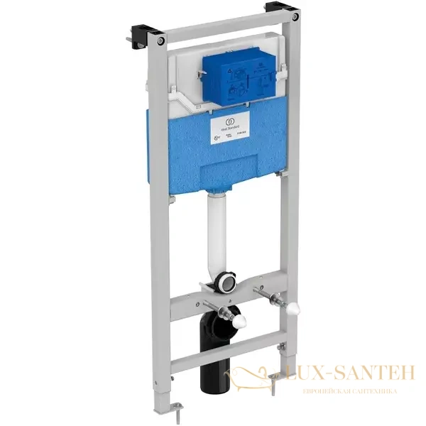 комплект  ideal standard tesi aqua blade tt00002/459aw, унитаз с инсталляцией, с сиденьем и клавишей смыва, белый матовый