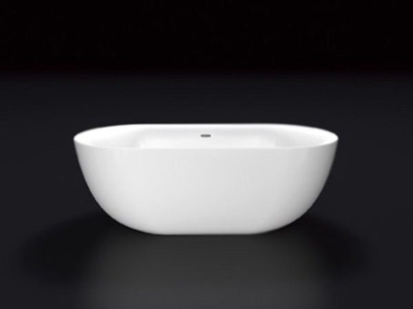 акриловая ванна belbagno bb27 150x78, белый