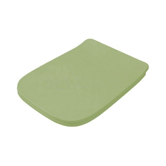 сиденье artceram a16 asa001 44 71 для унитаза с крышкой softclose, green salvia matt