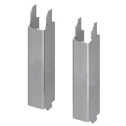 комплект стальных кронштейнов tece teceprofil 9041029 для унитазов с уменьшенной высотой, нержавеющая сталь
