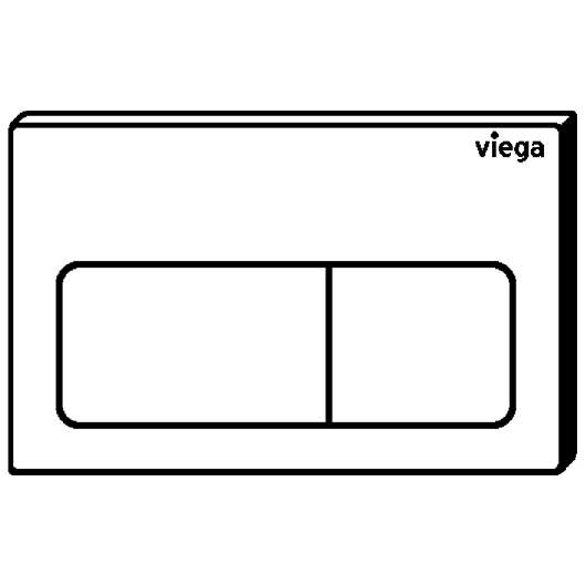 панель смыва viega prevista visign for life 5 773724, хром матовый