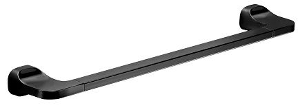 полотенцедержатель gedy stelvio st21/45(14) длина 45 см, черный матовый