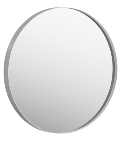 зеркало aqwella круглое-60, rm0206w, цвет белый