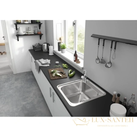 смеситель для кухни hansgrohe focus m427-h150 71814000 с вытяжным изливом