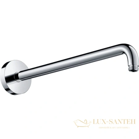 держатель верхнего душа hansgrohe 27413000 389 мм хром