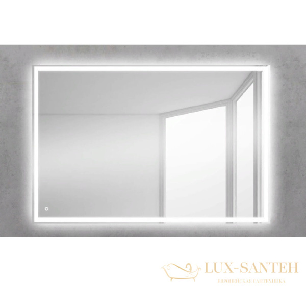 зеркало belbagno spc spc-grt-900-800-led-tch 90 см с подсветкой, с сенсорным выключателем