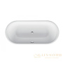 ванна bette lux oval 3467-000 plus 1900х900 мм шумоизоляция, антигрязевое покрытие, белый