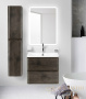 тумба под раковину belbagno albano albano-600-2c-so-rng подвесная, rovere nature grigio