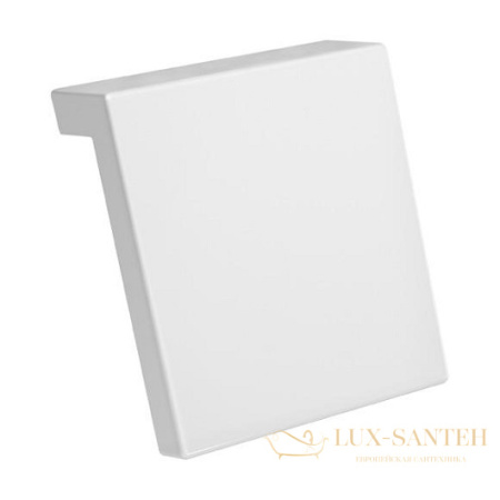 подголовник для ванны duravit starck 790010000000000, белый