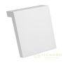 подголовник для ванны duravit starck 790010000000000, белый