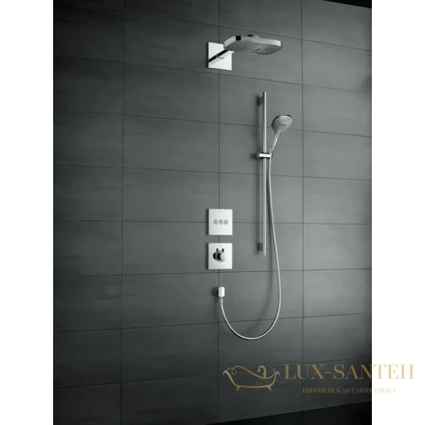 верхний душ hansgrohe raindance select е 300 3jet 26468000 хром