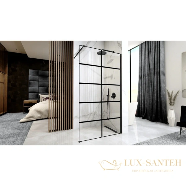 неподвижная перегородка rea bler-1 rea-k7957 120х195 см 