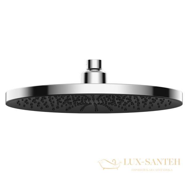 верхний душ 255 мм, с настенным держателем aqueduto chuva aqdschu0900, хром