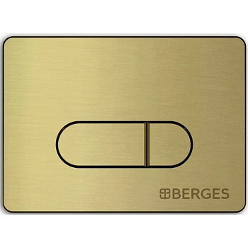 кнопка berges drop 040038 для инсталляции novum d8, бронза