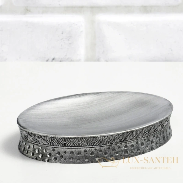 мыльница wasserkraft salm k-7629, серебряный