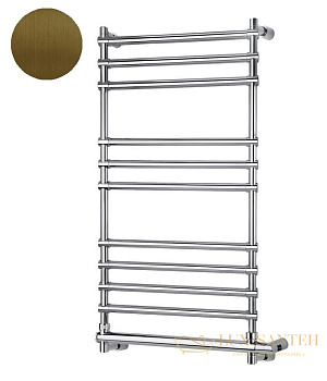 полотенцесушитель электрический margaroli sole 564-11 5643711obnb box, высота 101.6 см, ширина 47 см, бронза