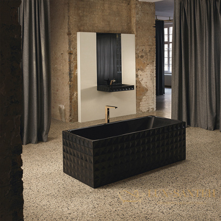 ванна bette loft ornament 3172-056 cfxx6a 1810х810 мм шумоизоляция, черный