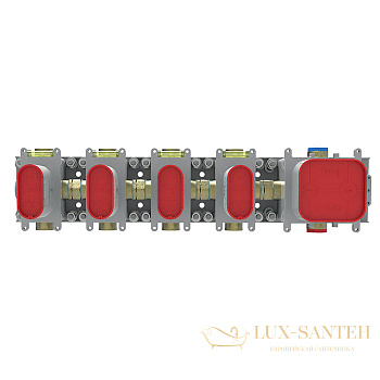 встраиваемая часть fima carlo frattini switch, f5934, термостата на 4 выхода