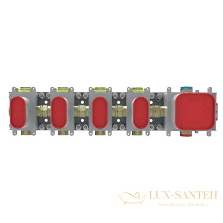 встраиваемая часть fima carlo frattini switch, f5934, термостата на 4 выхода