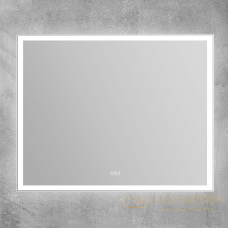 зеркало belbagno spc-grt-1100-800-led-tch-warm 110 см с подсветкой, с подогревом, с сенсорным выключателем 