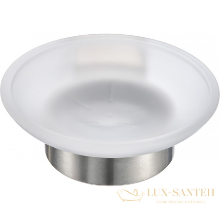 мыльница milacio ultra mcu.962.ss, нержавеющая сталь