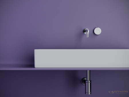 раковина накладная ceramica nova element cn6072, 801*361*130 мм, белый