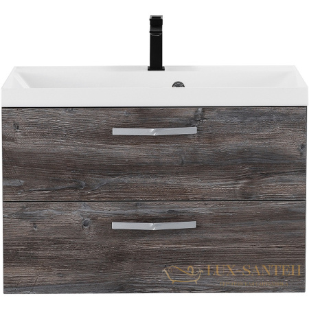 тумба под раковину belbagno aurora aurora-800-2c-so-pp 80 см подвесная, pino pasadena