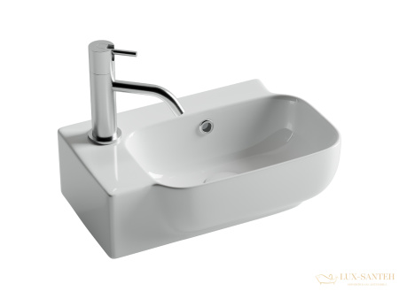 раковина ceramica nova element cn6074r 40,3x24,9 см, правосторонняя, белый