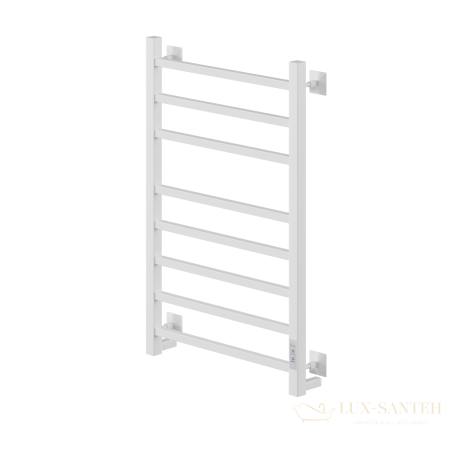 полотенцесушитель электрический кабельный ника step-2 80/40 ral9016 белый матовый u