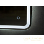зеркало belbagno spc spc-mar-500-800-led-tch 50 см с сенсорным выключателем, с подсветкой