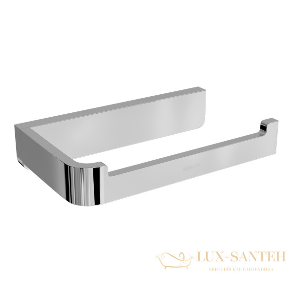 держатель для туалетной бумаги lemark smooth line 9721007 открытый, хром