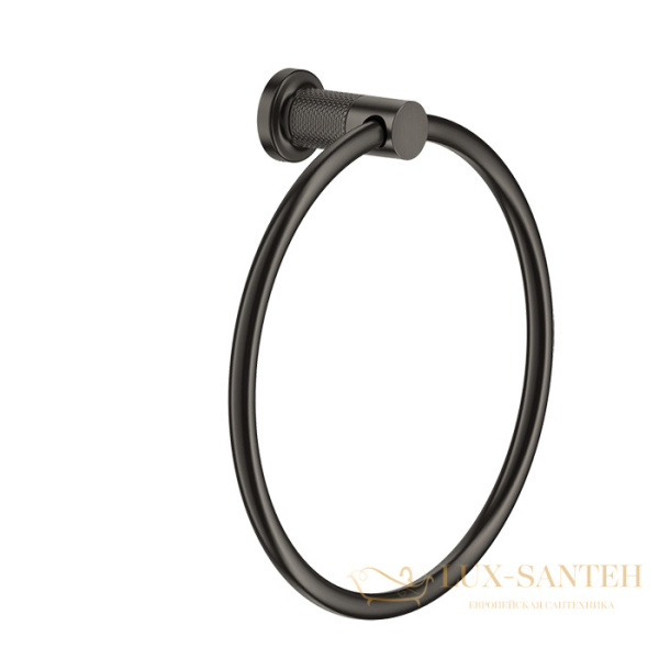 полотенцедержатель-кольцо gessi inciso 58509 299, black xl