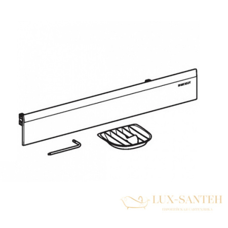 декоративный элемент для внутристенного трапа geberit 154.335.21.1, хром глянцевый