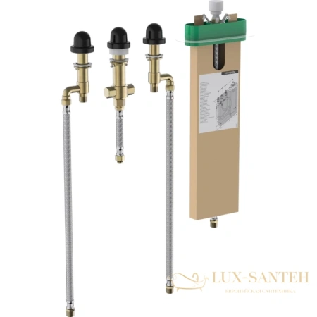 скрытая часть для монтажа на край ванны на 4 отверстия hansgrohe sbox 13440180