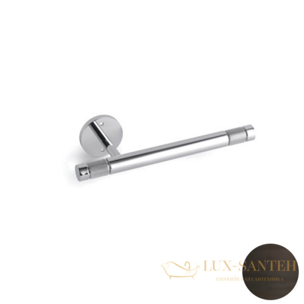 держатель для туалетной бумаги правый bertocci officina 01, 127 7503 8600, бронза индустриальная