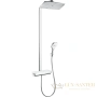 душевая стойка hansgrohe raindance e 360 27286400 showerpipe, ecosmart, белый - хром