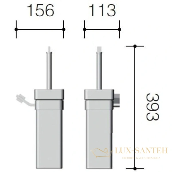 ерш schein watteau 127cs-r, хром