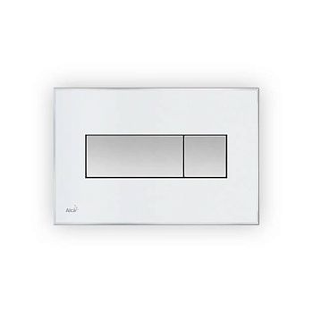 alcaplast кнопка управления с цветной пластиной, светящаяся кнопка белая, свет белый m1470-aez110