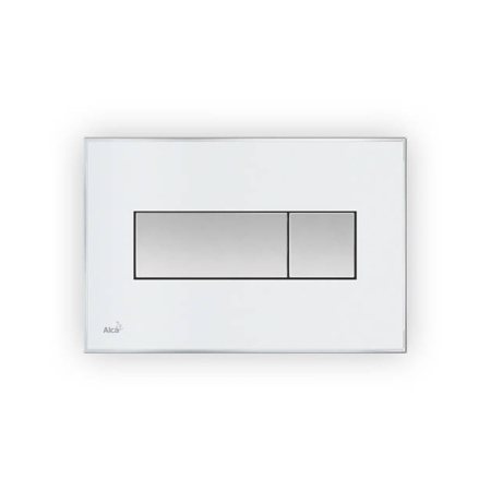alcaplast кнопка управления с цветной пластиной, светящаяся кнопка белая, свет белый m1470-aez110