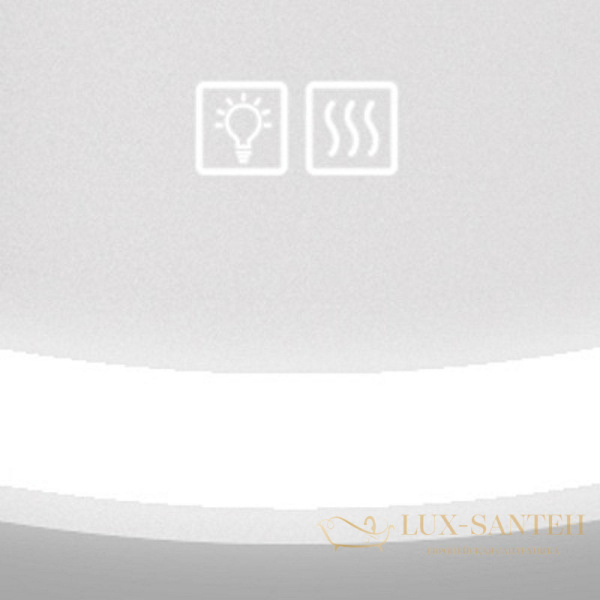 зеркало belbagno spc spc-rng-800-led-tch-warm с подсветкой, с подогревом, с сенсорным выключателем