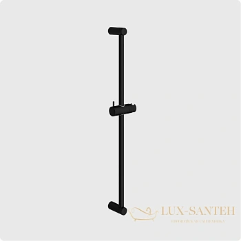 душевая штанга aquame aqm8202b, черный матовый